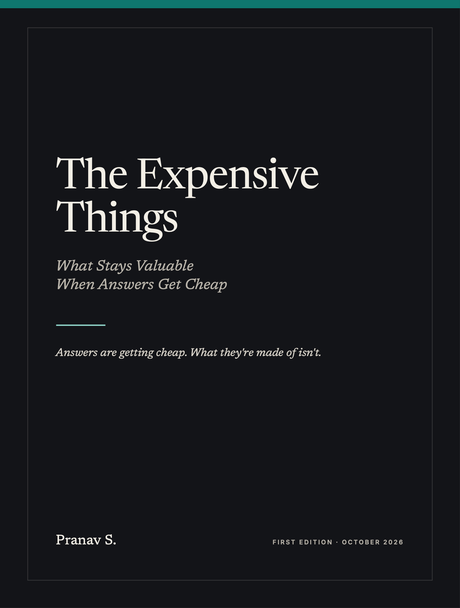 Cover of The Expensive Things